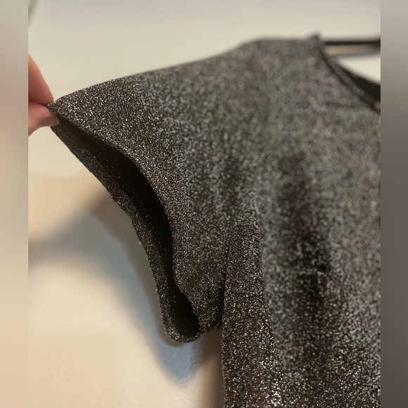 Torrid Sparkly Crop Top Size 1 - Picture 4 of 11